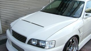 WONDER SHADOW JZX100 チェイサー用 カーボンエアロボンネット