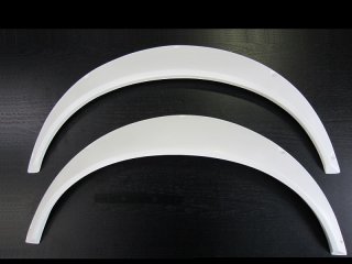 ☆180SX用 SuperMade製 30㎜フロントワイドフェンダー ☆ 180SX用GTフロントワイドフェンダー30mm