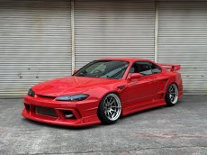 画像2: リア ウイング （ＴＷＩＮ－ＢＬＡＤＥ）  タイプ２　 S１５シルビア 　( S15 SILVIA )　ＧＬＡＲＥ エアロ (2)