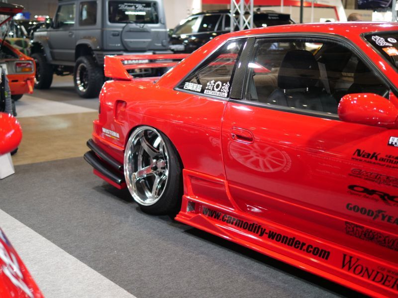 180sx リアワイドフェンダー - 外装、エアロパーツ